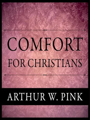 cover image of Comfort For Christians